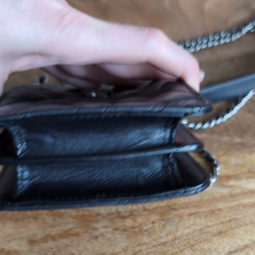SOLD Chanel Black Quilted Chain Phone Holder Mini Bag - Picture 9 of 9